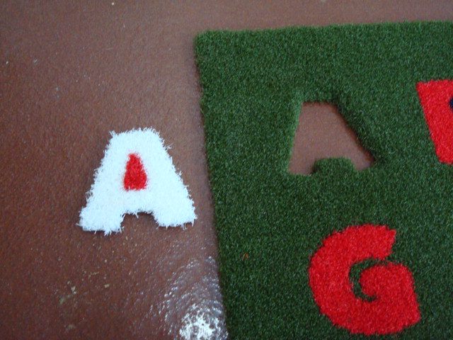 Turf Cutouts ABC's & Numbers