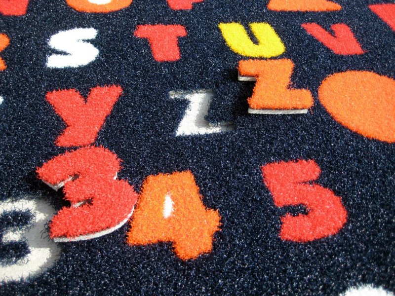 Turf Cutouts ABC's & Numbers