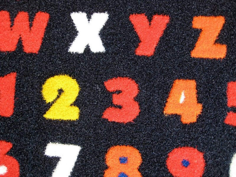 Turf Cutouts ABC's & Numbers